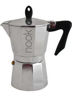 Μηχανή espresso 6κούπες αλουμίνιο