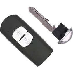 Κέλυφος Κλειδιού Smartkey τύπου Mazda με 2 κουμπιά