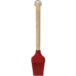 KitchenAid Birchwood Basting Brush, Empire Red, Carded