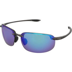 Maui Jim B456 14A Ανδρικά Γυαλιά Ηλίου Μάσκα Μεταλλικά Μπλε με Μπλε Polarized Φακό