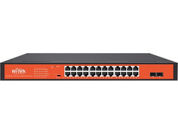 Wi-Tek WI-PS326GFH Unmanaged L2 Switch με 24 Θύρες Ethernet 1Gbps και 2 SFP Θύρες