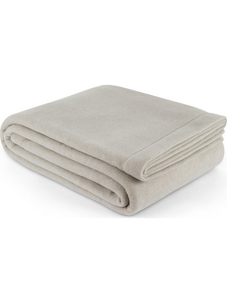 Coincasa κουβέρτα διπλή fleece μονόχρωμη 250 x 220 cm - 007217951 Μπεζ