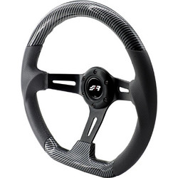 Τιμονι Giau Carbon Look Τριακτινο Μαυρο Διαμετρος 350mm Παχος 70mm Simoni RACING- 1 τεμ