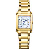 Citizen Elegance Γυναικείο Ρολόι Solar με Χρυσό Μεταλλικό Μπρασελέ EW5602-81D