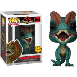 Funko Pop! Movies Jurassic Park 25th Anniversary 550 Dilophosaurus Chase Limited Edition