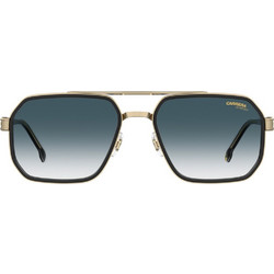 Carrera CA1069S 2M2/08 Ανδρικά Γυαλιά Ηλίου Aviator Μεταλλικά Μαύρα Χρυσά με Μπλε Polarized Φακό