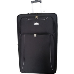 Cardinal 3600/80 Βαλίτσα Μεγάλη 80x48x26cm με 2 Ρόδες Μαύρη