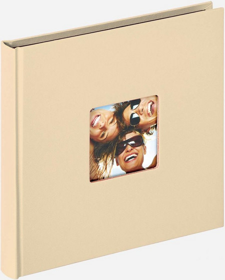 Walther Fun cream 18x18 30 black Pages book bound FA199H