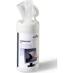 Durable SCREENCLEAN BOX 100 Screen Cleaning Wipes 573602