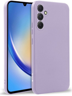 Θήκη Back Cover Σιλικόνης για Samsung Galaxy S24 - Λιλά