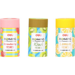 DELI ΓΟΜΑ Φ22x43mm BLOOMING ΑΣΣΟΡΤΙ ΒΙΤΡΙΝΑ 30Τ