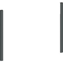 NEFF ZC045AY0 Flex Design Kit για Εντοιχιζόμενη Καφετιέρα 45 cm - Anthracite Gray