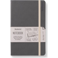 Σημειωματάριο Ριγέ If Bookaroo A5 - Charcoal 43233