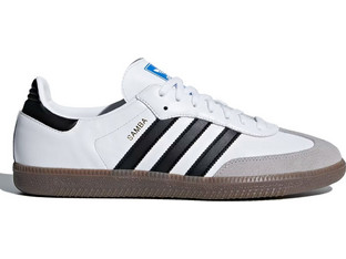 Adidas Samba OG Ανδρικά Sneakers Λευκά B75806