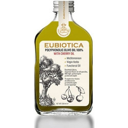 Εubiotica Polyphenolic Olive Oil 100% with Cherry Oil, 280ml