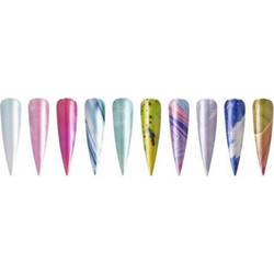 TRANSFER FOIL SET 10 TEM 20X4CM-XKZ11-09