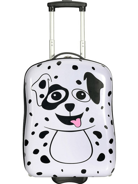 Snowball 846.816061 Dogs Παιδική Βαλίτσα Καμπίνας 44x34x19cm με 2 Ρόδες Λευκή