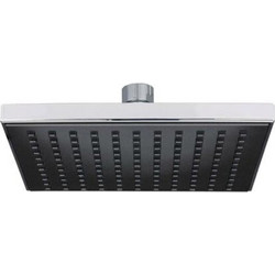 Κεφαλή Ντους Σε Τετράγωνο Σχήμα XL 19x19x7 cm, Μαύρο - Bath&Shower