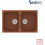 Sanitec Classic 318 Επικαθήμενος Νεροχύτης Γρανίτη Ματ Granite Terracotta 78x51cm