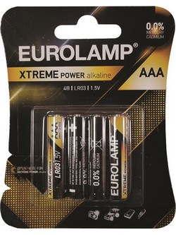Eurolamp Extreme AAA 4τμχ