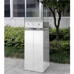 Εστία Βιοαιθανόλης 40x40x128cm, Άσπρη (1 ΤΕΜ)