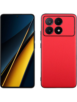 Volte-Tel Carbon Lift Θήκη Xiaomi Poco X6 Pro 5G Red