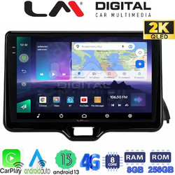LM Digital ZQ8554 Ηχοσύστημα Αυτοκινήτου με Οθόνη Αφής 9.5" USB Bluetooth & GPS
