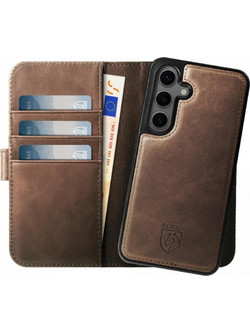 Rosso Elite Book Case MagSafe Samsung Galaxy S24 - Brown