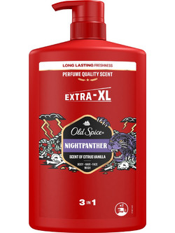 Old Spice Nightpanther Σαμπουάν & Αφρόλουτρο για Επανόρθωση 1lt