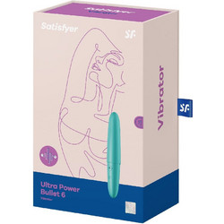 Satisfyer Ultra Power Bullet 6 Δονητής Bullet Τιρκουάζ