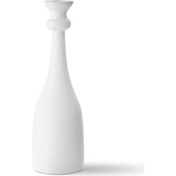 Κηροπήγιο 742TMA4868 15x15x36cm White Aberto Design Κεραμικό