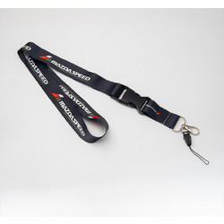 Μπρελόκ λαιμού Lanyard Mazda Speed Μαύρο