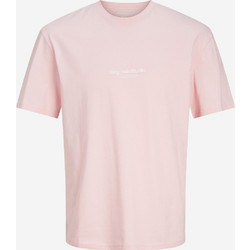 JACK&JONES JORVESTERBRO TEE CREW NECK NOOS 12240121-Fairy Tale Nude