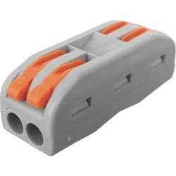 LINEME ΚΛΕΜΑ ΣΥΝΔΕΣΗΣ ΚΑΛΩΔΙΩΝ ΔΙΠΛΗ 0.14-4mm 450V 14-00222