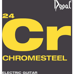 Dogal RW126 Σετ 6 Χορδές Ηλεκτρικής Κιθάρας Chrome 9-42" Extra Light Tension