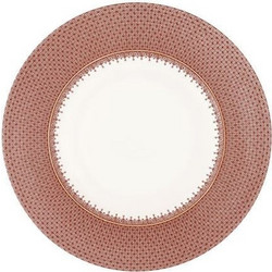 Mottahedeh Πιάτο Παρουσίασης Kόκκινο Brick Lace (31cm)