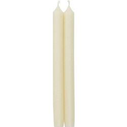 Kεριά Kηροπηγίου Ivory 30cm Caspari (Zεύγος)