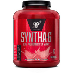 BSN Syntha-6 Strawberry Cream Swirl Πρωτεΐνη Ορού Γάλακτος 2.27kg