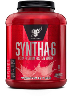 BSN Syntha-6 Strawberry Cream Swirl Πρωτεΐνη Ορού Γάλακτος 2.27kg