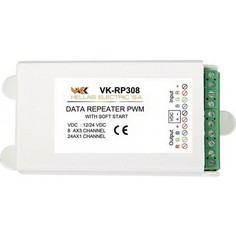 Ενισχυτής σήματος για ταινίες LED 12-24V IP20 VK/RP308-24