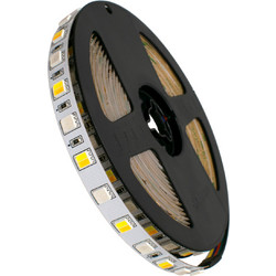 GLOBOSTAR PRISMA 70266 Ταινία LED 18W/m 1800lm/m 120 DC 24V IP20 72 x SMD5050 Chip/m Πολύχρωμο RGBW+WW Dimmable - Sanan SMD Chip - Μ500 x Π1 x Υ0.2cm - Ρολό 5 Μέτρων