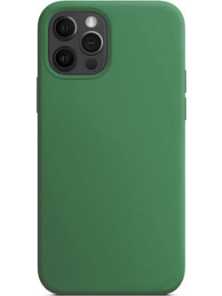 Θήκη Ενισχυμένης Σιλικόνης για iPhone 12 Pro Max Σκούρο Πράσινο