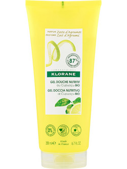 Klorane Zest d'Argumes Nourishing Αφρόλουτρο σε Gel 200ml