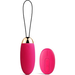 Svakom Elva Bullet Pulm Δονητής Egg για Ζευγάρια με Τηλεχειριστήριο Κόκκινος