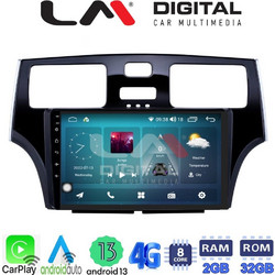 LM Digital ZR8993 Ηχοσύστημα Αυτοκινήτου με Οθόνη Αφής USB Bluetooth & GPS