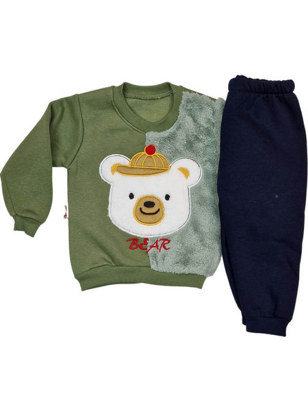 Σετ Παιδική Φόρμα Cute Teddy Bear W2702 - ΛΑΔΙ