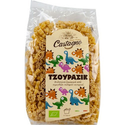 Παιδικά Ζυμαρικά Δεινοσαυράκια Bio 500g Castagno