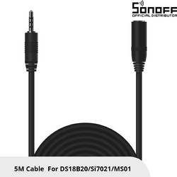GloboStar(R) 80038 SONOFF AL560-R2 - 5M Sensor Extension Cable for DS18B20 & Si7021 & MS01 Models