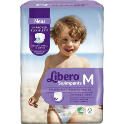 Libero Swimpants Medium Πάνες Μαγιό 10-16kg 12τμχ
