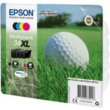Epson 34XL B/C/M/Y Πακέτο 4 Μελανιών Εκτυπωτή Inkjet C13T347640